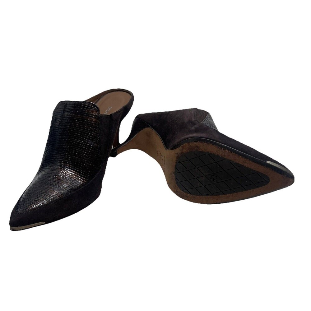 Donald J. Pliner TRIST2-LL M070 Bronze Metallic Lizzard Heeled Mule Size 7M EUC - Picture 2 of 14